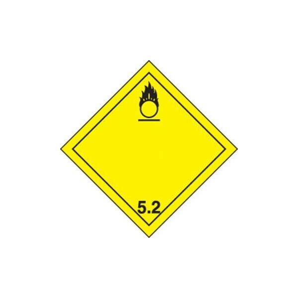 Accuform TDG PLACARD CLASS 5 273MM x 273MM TCP522FV25 TCP522FV25 - main